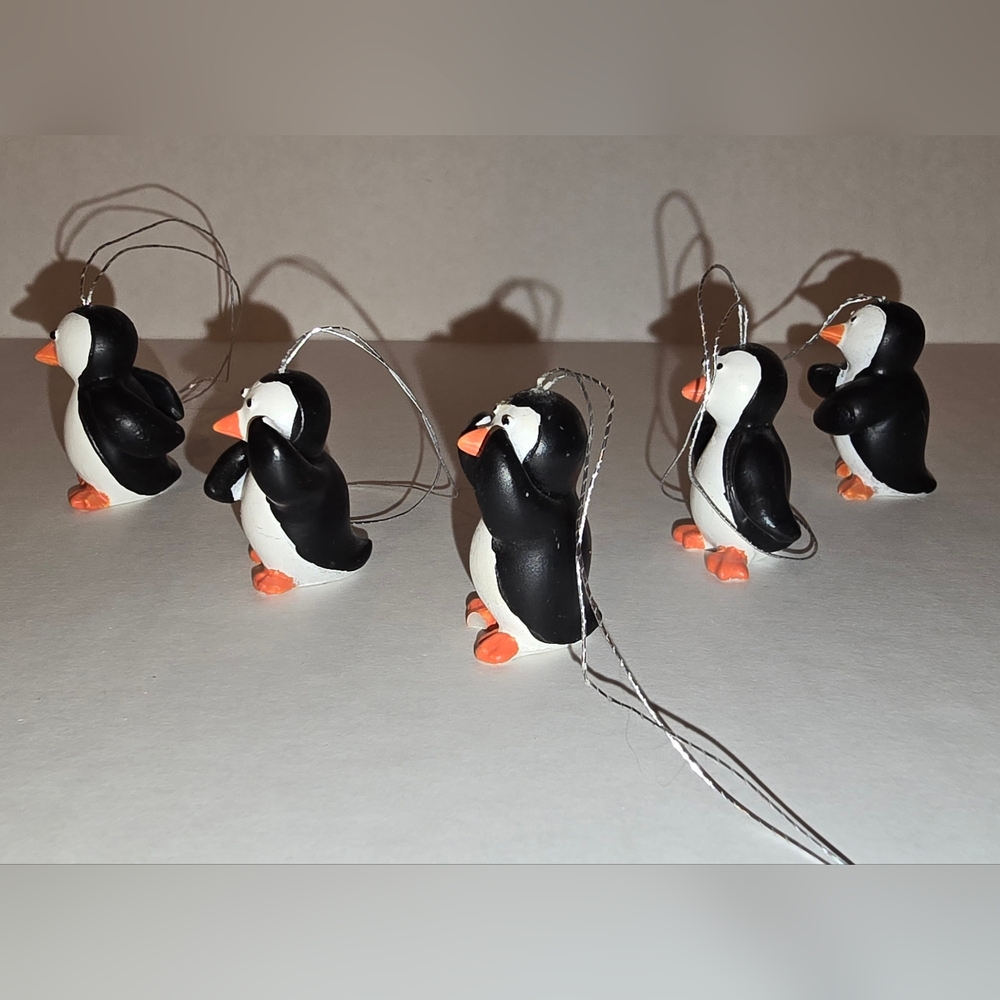 Terracotia Penguin Ornaments